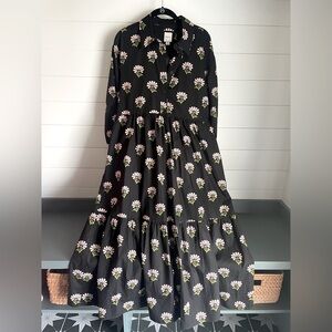 The Bettina Tiered Shirt Dress by Maeve/Anthropologie